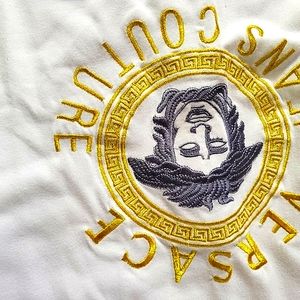 VTg VERSACE JEANS MEDUSA SHIRT NWT WHITE